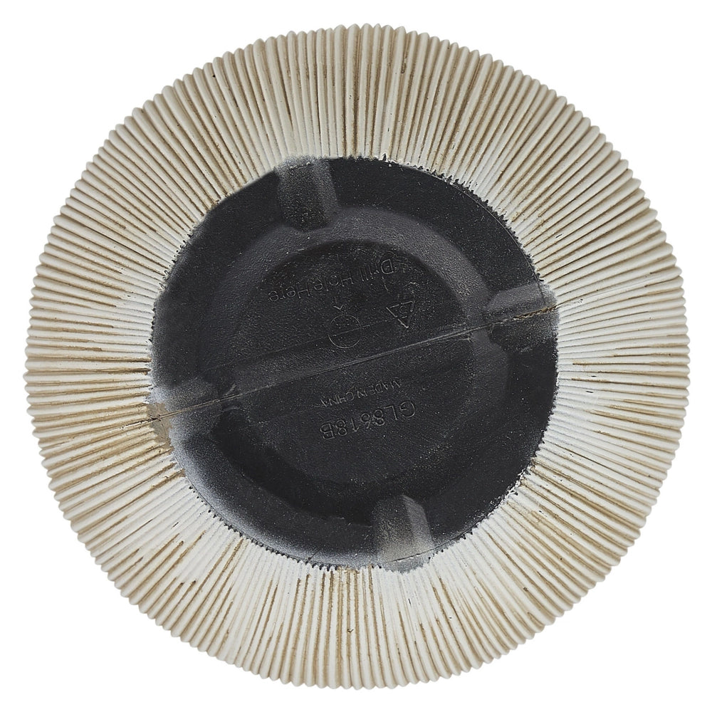 Vaso per fiori Fioriera alta in poliresina beige 38 x ø 37 cm Accessori per decorazioni per interni e interni moderni e minimalisti