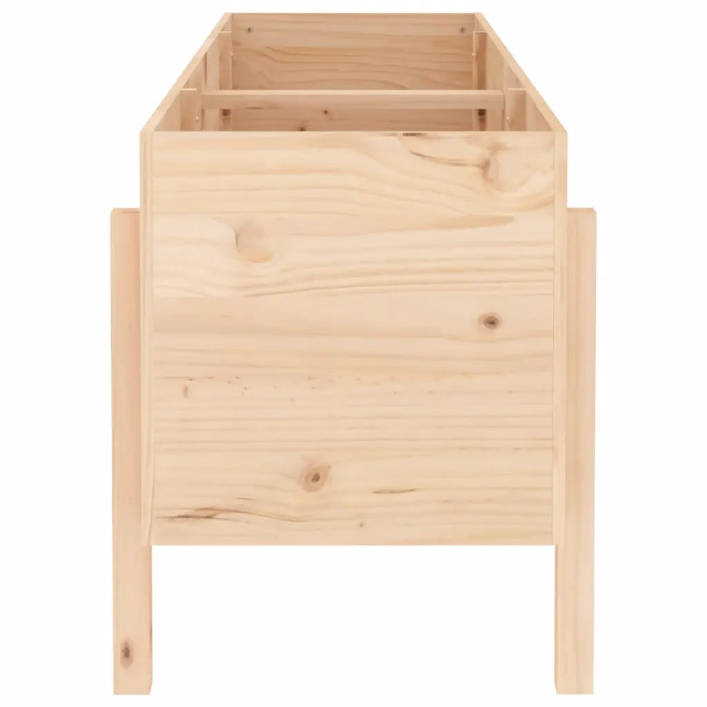 Fioriera Rialzata da Giardino 160x50x57 cm Legno Massello Pino 825219
