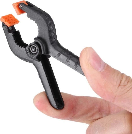 Set di viti a molla da 10 - Viti a molla di alta qualità in metallo e plastica nera - 5 pollici