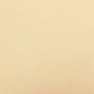 Sedie da Pranzo Girevoli 4 pz Crema in Velluto