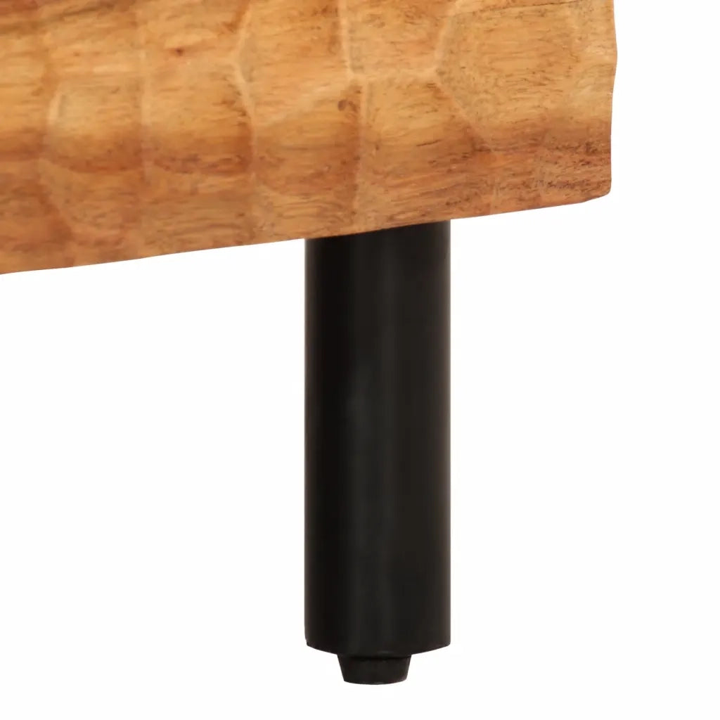 Mobile Porta TV 70x33x46 cm in Legno Massello di Acacia 356856