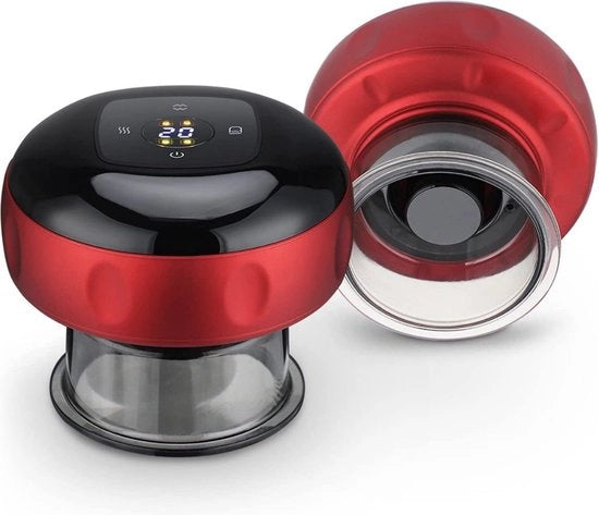 Terapia a Cuppatura Elettrica - Massaggiatore Terapeutico - Potenza di Soglia Dinamica Intelligente - 3 in 1 - Macchina di Terapia a Vuoto - 1500mAh - Strumenti Terapeutici Professionali per il Trattamento del Dolore