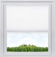 Vouwrolgordino senza perforazione, fissa senza martellare, 50x130cm (LxP), tenda a pieghe con aspetto crushed, chiusura per la privacy e la protezione solare, tenda a rete leggera per finestre e porte