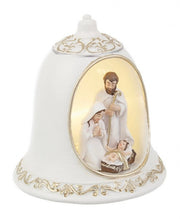 Natività Adelaide campana con LED