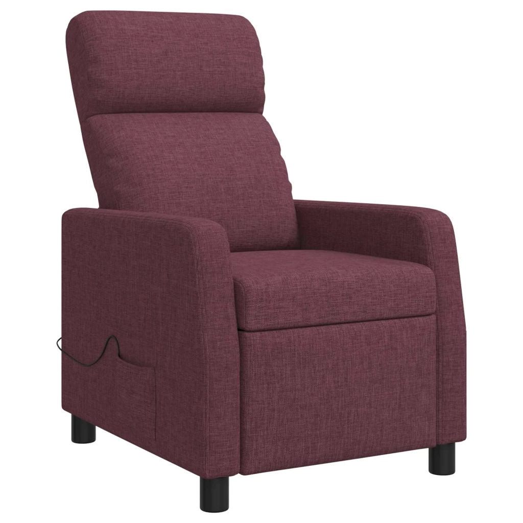Divano Sedia-Poltrona Massaggiante Viola Tessuto 450281