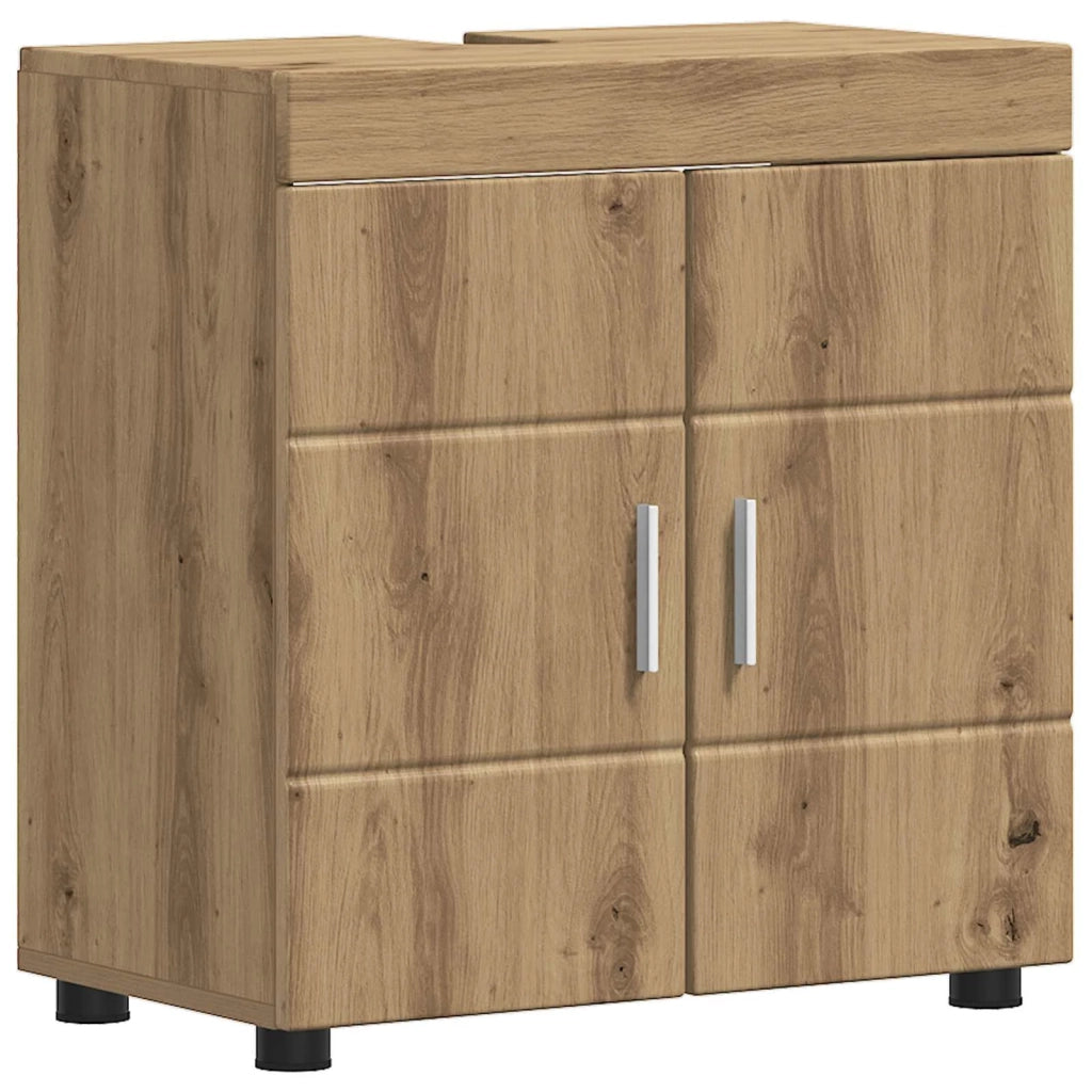 Set di Armadi da Bagno TULUM Rovere artigianale 60 x 34 x 63 cm
