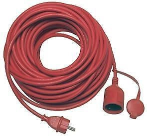 REV 0065269 Prolunga in Gomma IP44 25 m 3G1,5 mm² 16 A 3680 W colore Rosso