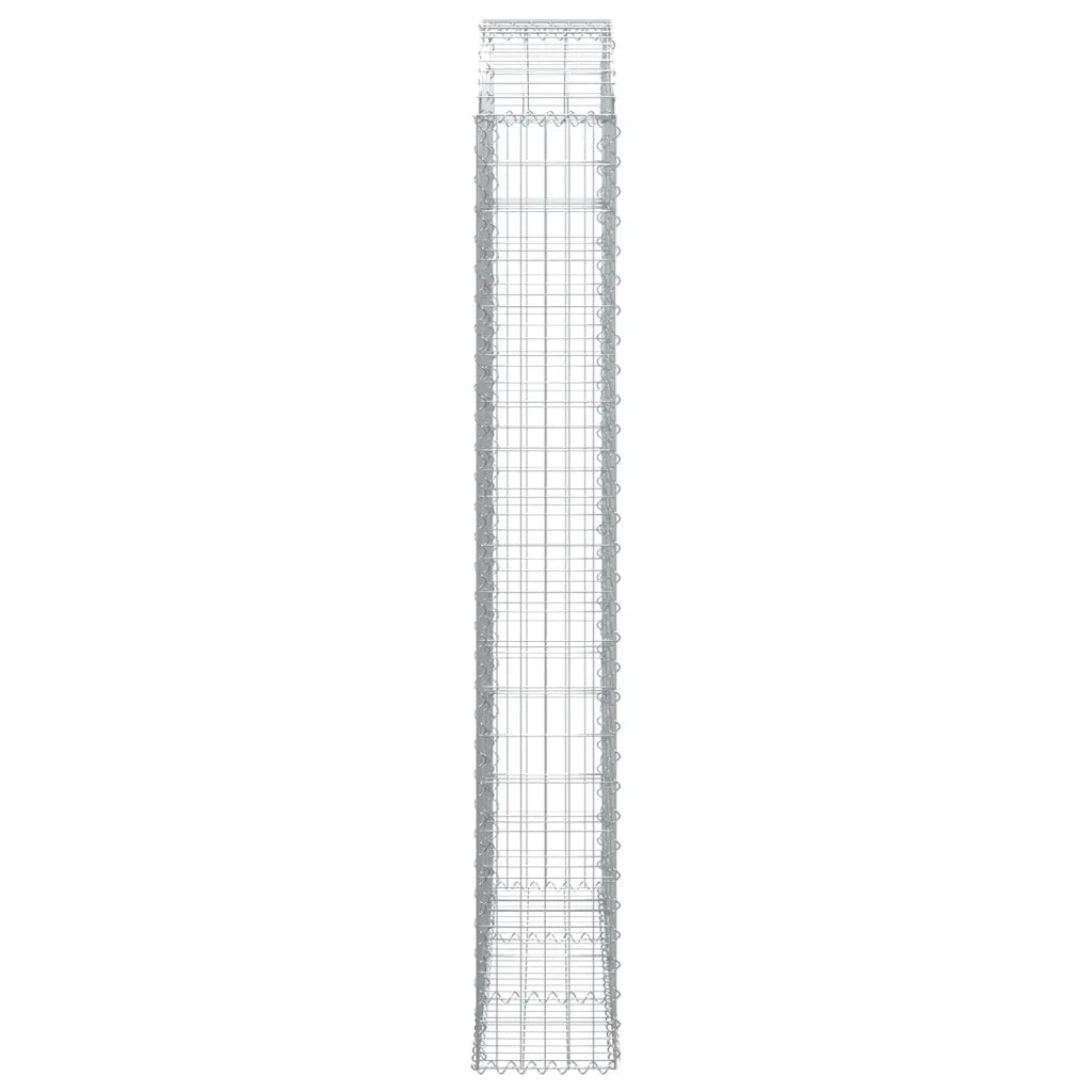 Cesto Gabbione ad Arco 150x30x200/220 cm Ferro Zincato 153450