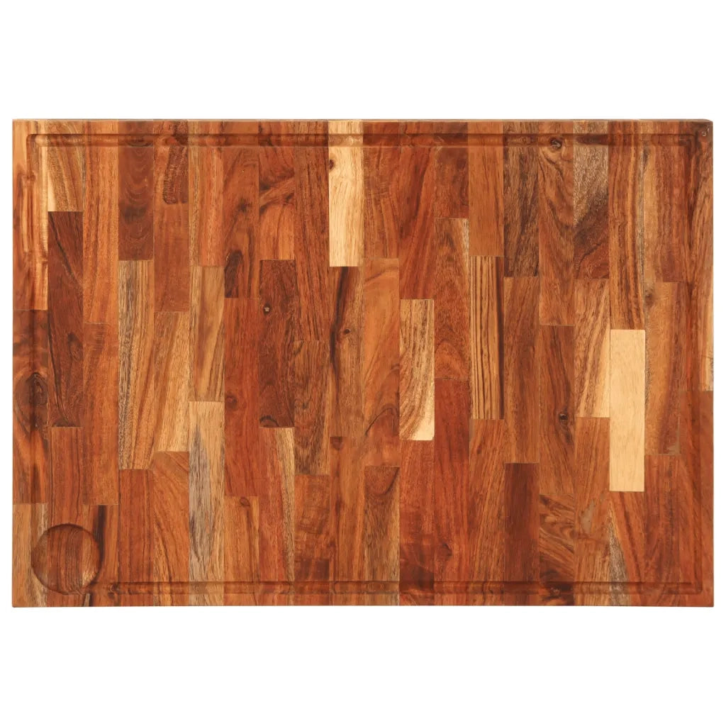 Tagliere 60x42x4 cm in Legno Massello di Acacia 376055