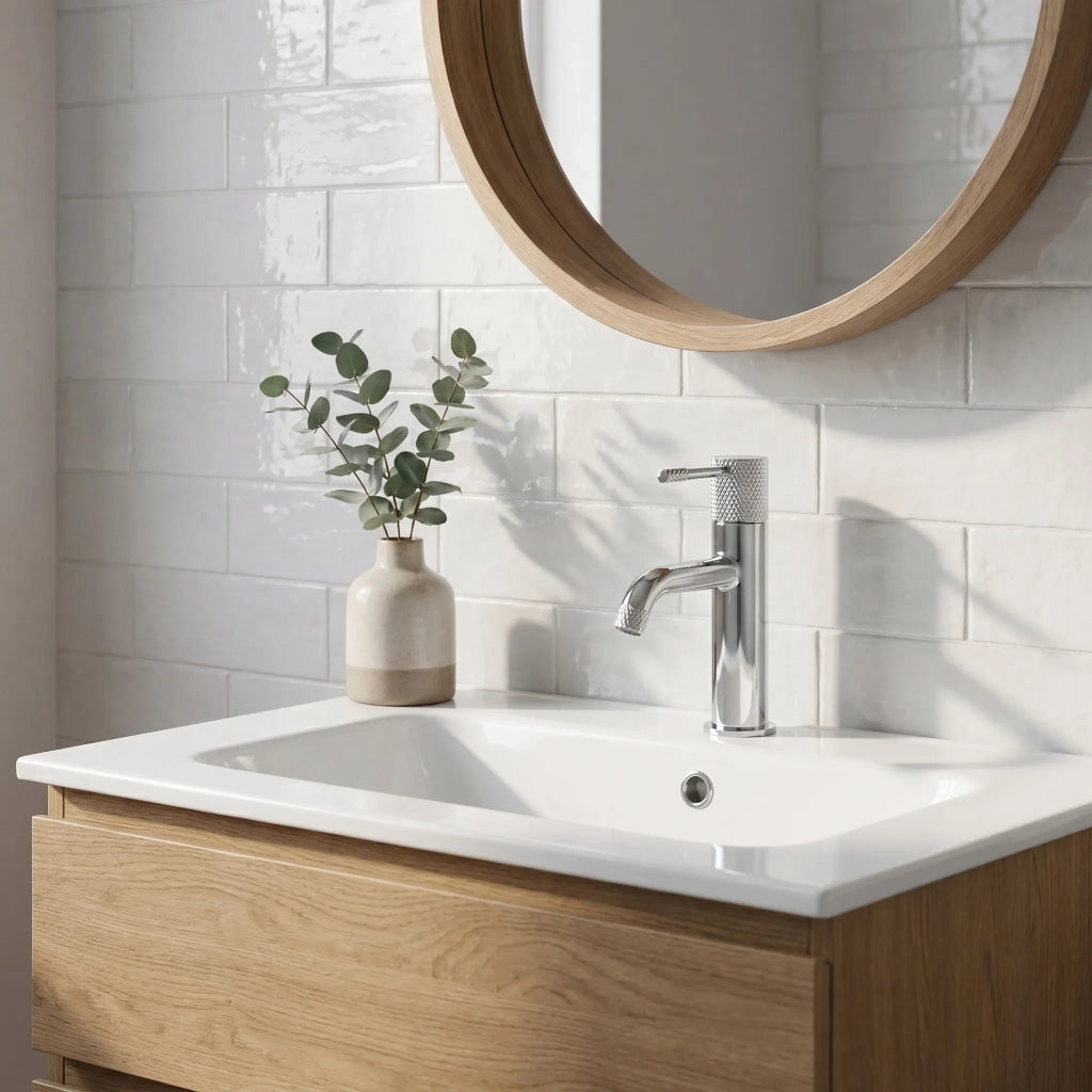 Rubinetto Da Lavabo Rea Venti Chrome Low
