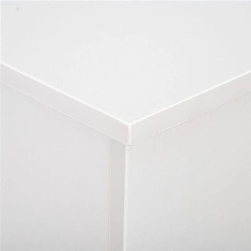 PANCA CONTENITORE MULTIUSO CON COPERCHIO APRIBILE 100X40X40 CM BIANCO