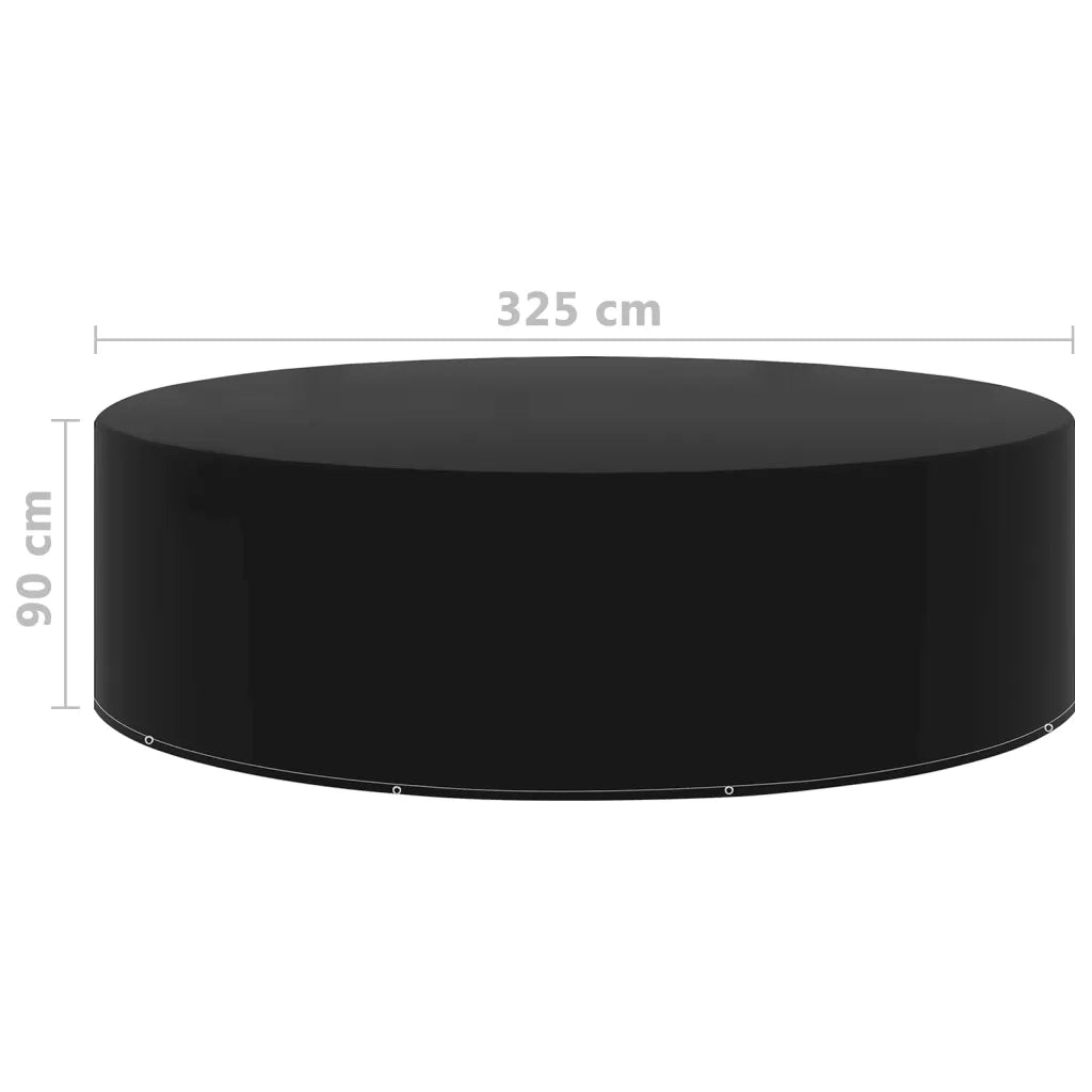 Coperture Arredi Giardino 2 pz 10 Occhielli 325x90 cm 3082839