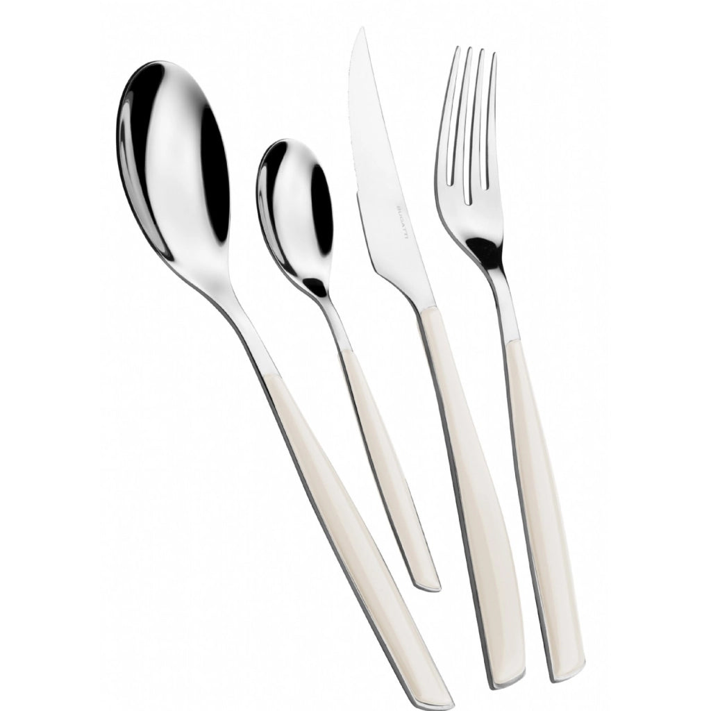 GLAMOUR, Posate Set 24 Pz, Scatola Window, Casa Bugatti