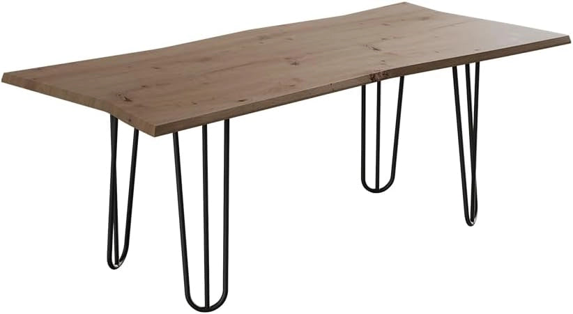Tavolino da caffè Yan, Artigiano, 80 x 80 cm, da utilizzare come superficie d'appoggio e tavolo centrale nel soggiorno