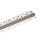 STICK RECESSED BINARIO IN ALLUMINIO 1000 mm BIANCO (Kit per montaggio profilo e tappi di chiusura inclusi)