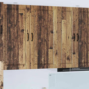 Mobile da cucina con lo scaffale-Armadio da cucina Legno vecchio 50 x 31 x 100 cm 821282