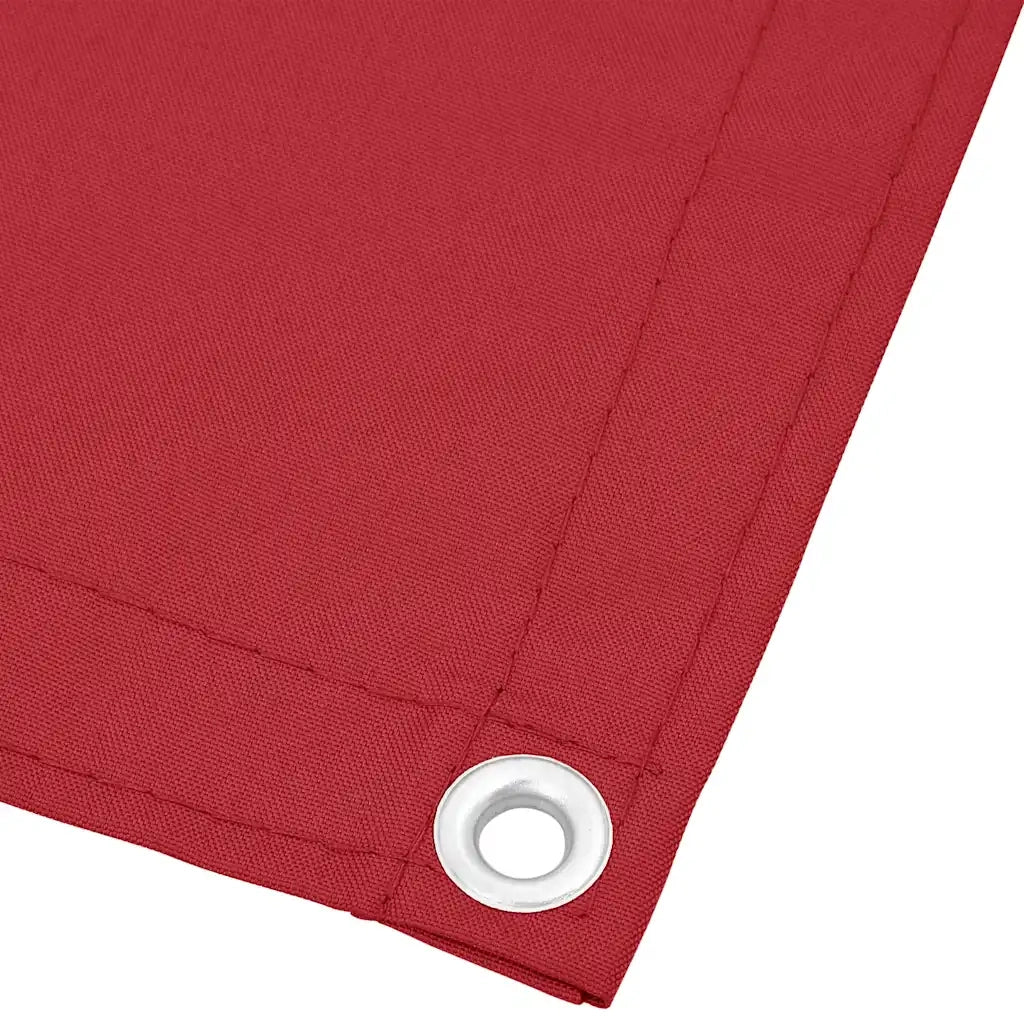 Paravento da Balcone Rosso 120x800 cm 100% Poliestere Oxford 42002136
