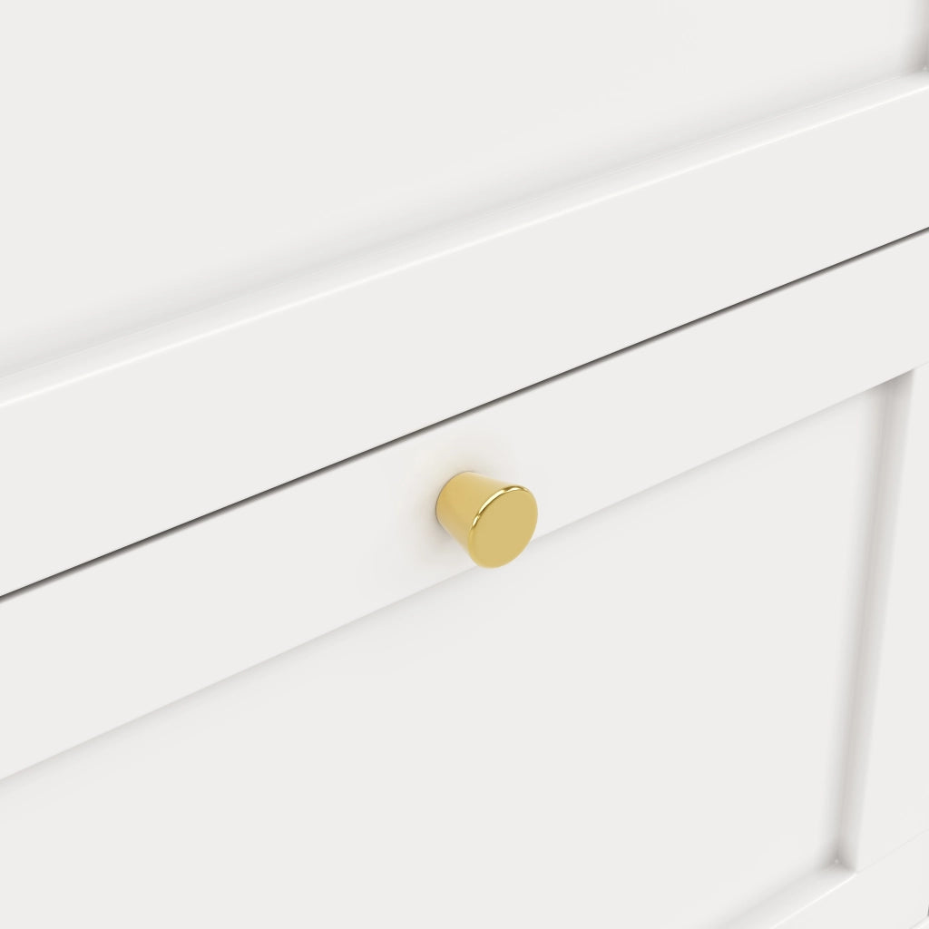 Mobile modulare 105x39x102 cm con pannello girevole a 360°; MDF; bianco