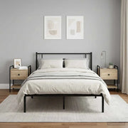 Armadio da Notte 2 pz Rovere Sonoma 35 x 36,5 x 47 cm 8007662