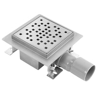 Scarico Lineare Rea Dots Nickel Brush 12x12