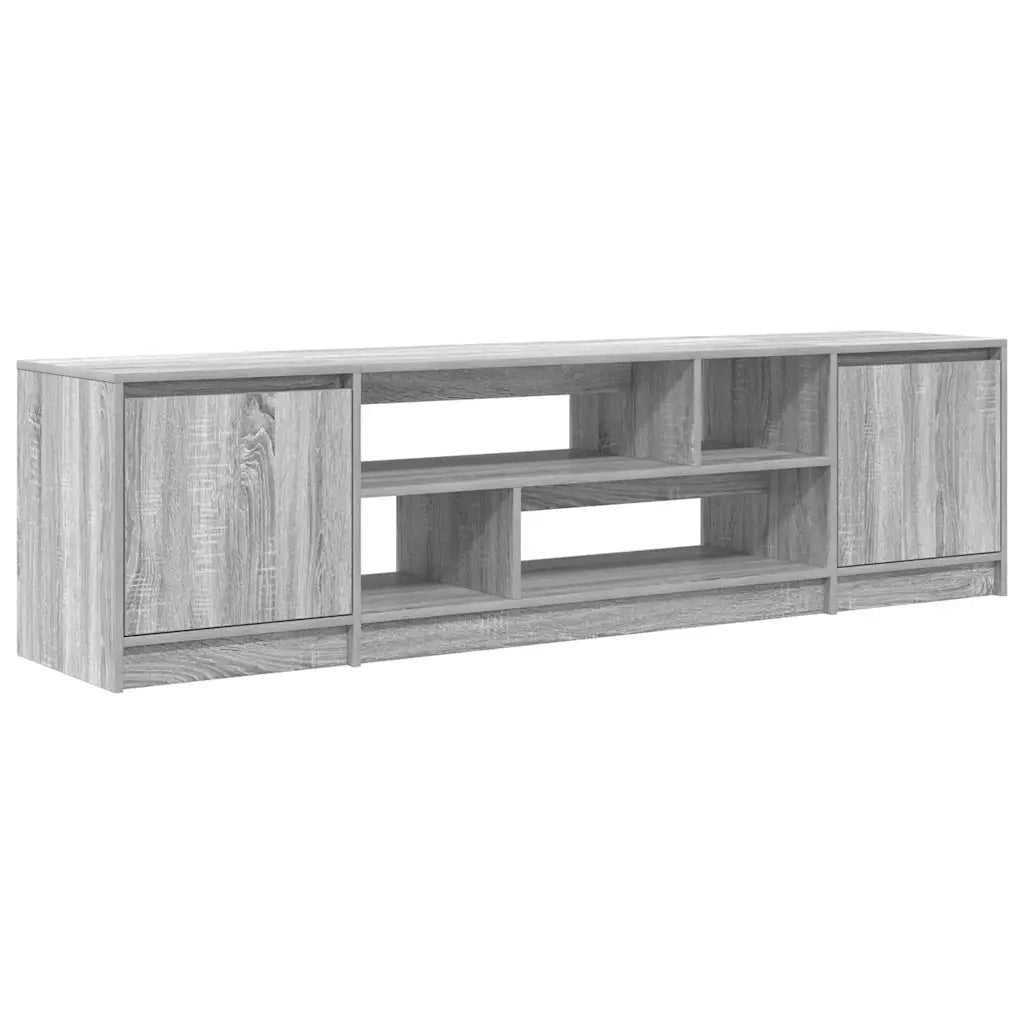 Mobile Porta TV Grigio Sonoma 188,5x41x50 cm Legno Multistrato 3328422