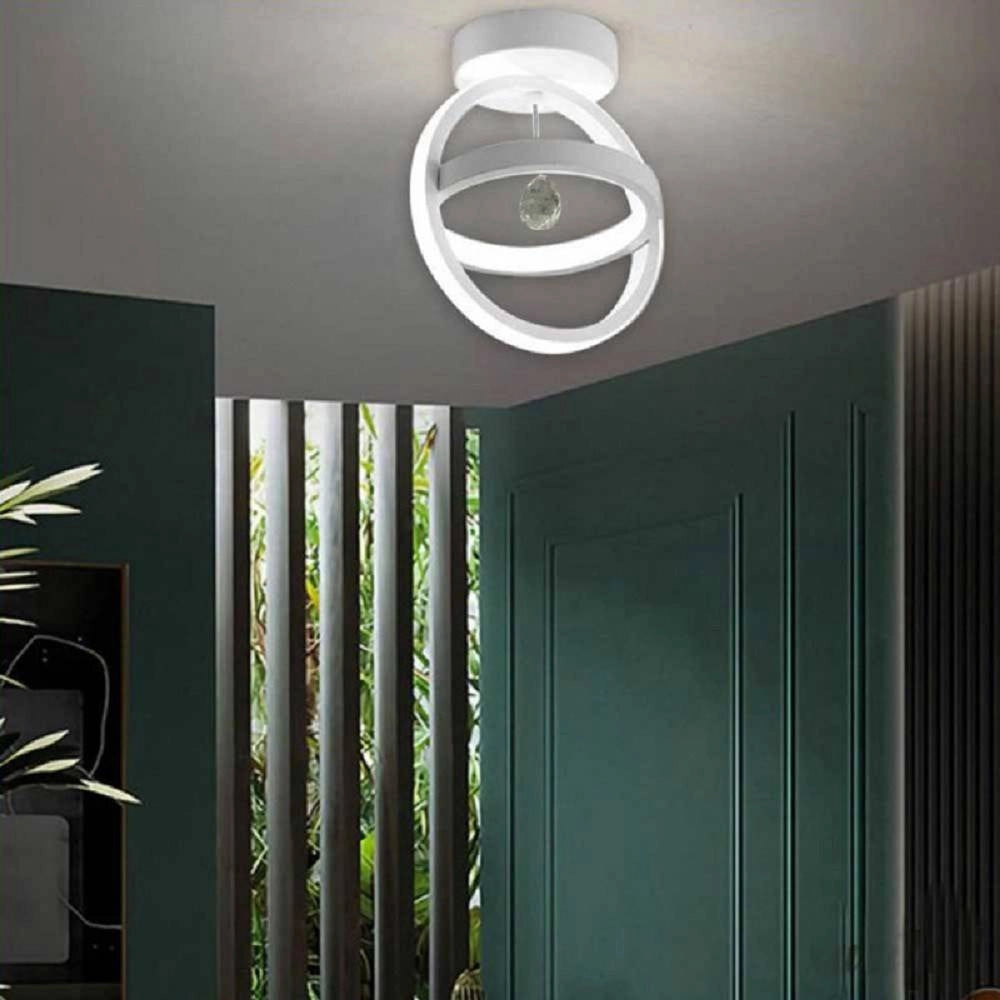 Trade Shop - Lampadario Led 22w Cerchio Plafoniera Pendente Soffitto Luce 4000k 3000k 6500k Pn-02b -