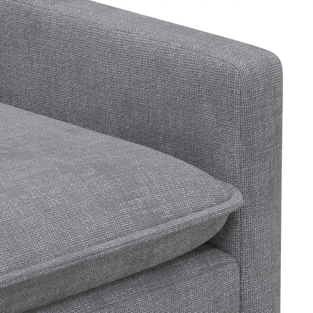 Divano Grigio Chiaro 156 x 81 x 87,5 cm Poliestere 42028862