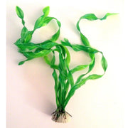 Trade Shop - Pianta 30 Cm Piantina Artificiale Per Acquario Piante Finte Plastica Col. Verde -