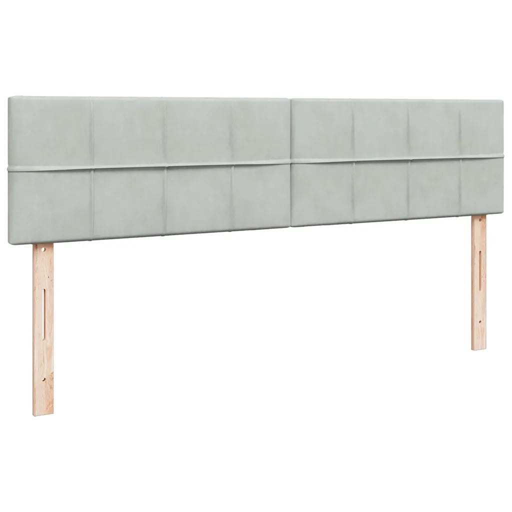 Struttura Letto Pouf con Materasso 180x200 cm in Velluto