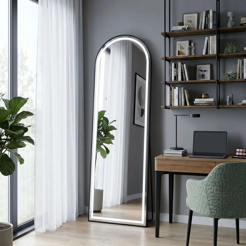 Specchio Led Orbit 50x160cm Black