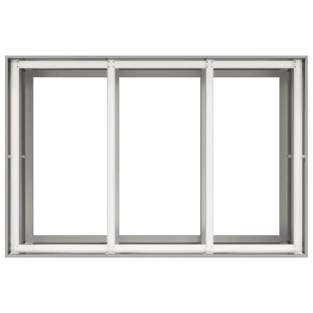 Fioriera 120x80x80 cm in Acciaio Inox 860791