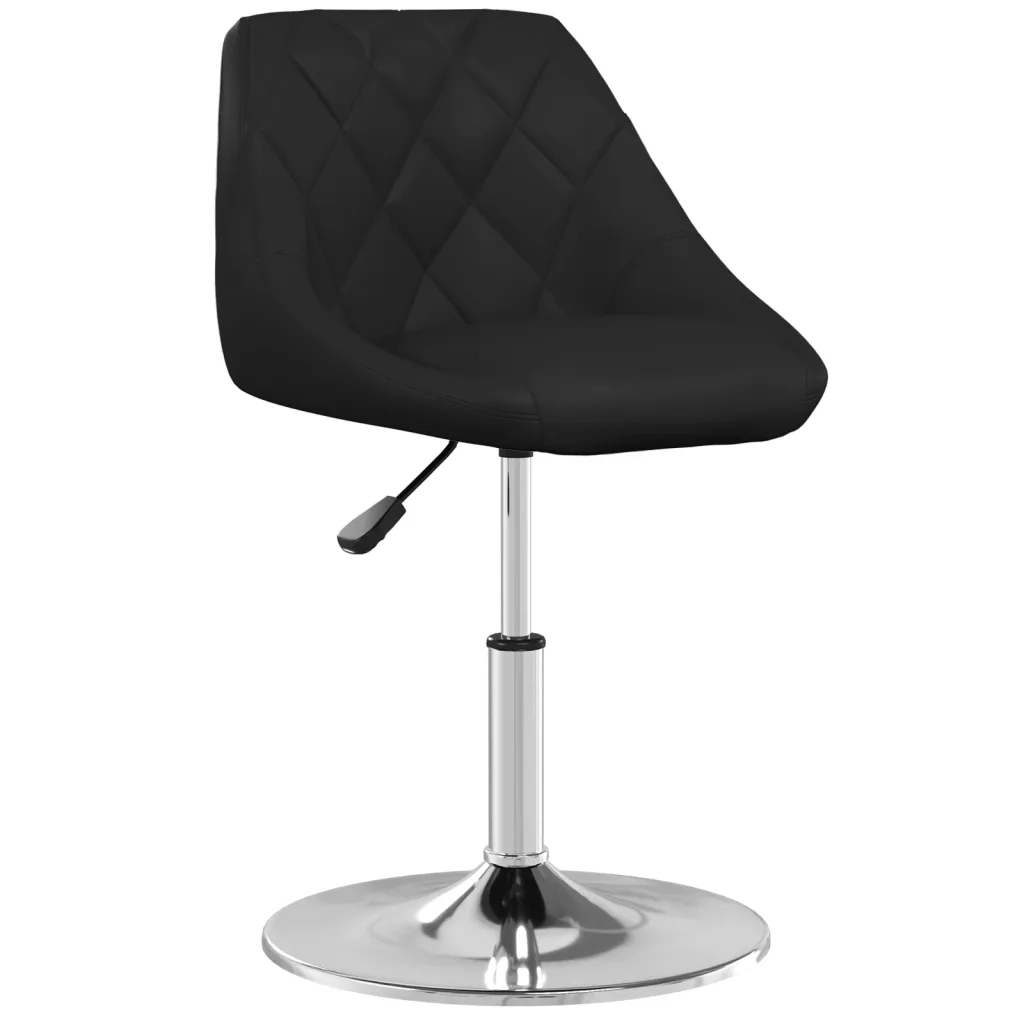 Sedia da Pranzo Nera in Similpelle  cod mxl 22926
