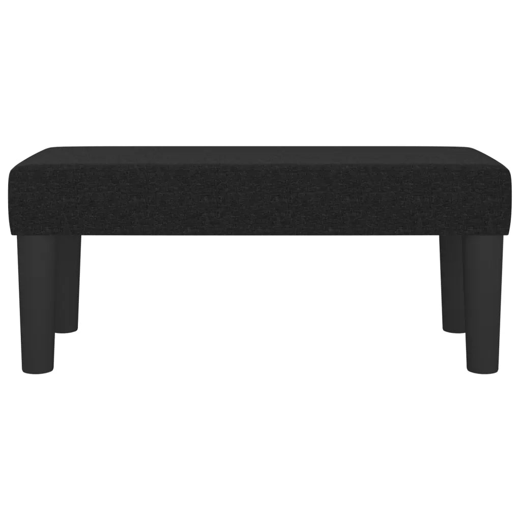 Panca Nera 70x30x30 cm in Tessuto CFW9857116