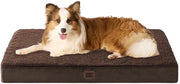 Cuscino per Cani Ortopedico per Cani Grandi XL 104x68x9cm, Lavabile, Cuscino per Cani morbido, Gomitolo per Cani, Matrimoniale per Cani per in Benches, Marrone