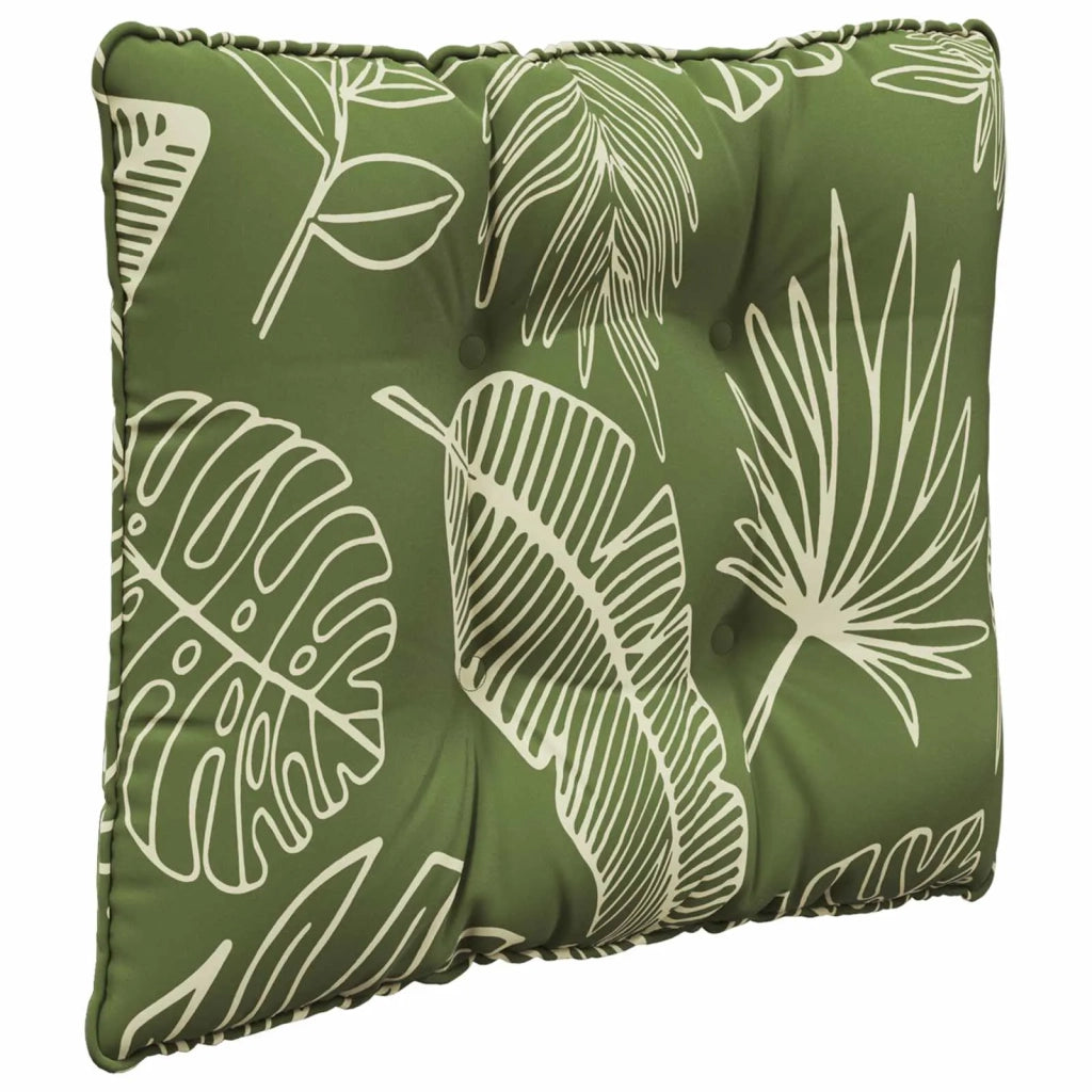 Cuscino per divano da esterno 3 pcs Design a foglia Poliestere 900809
