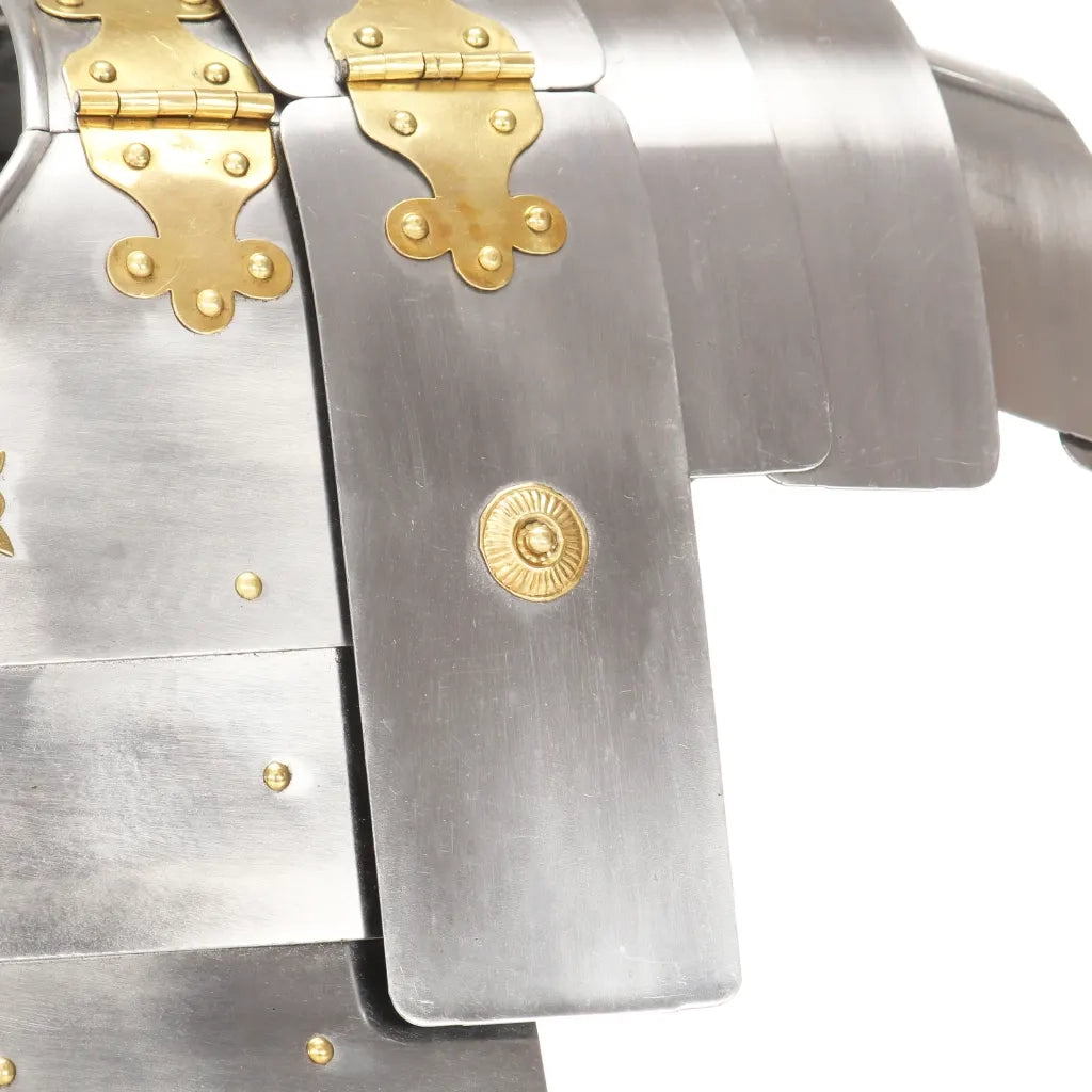 Armatura da Soldato Romano LARP in Acciaio Argento CFW6243527