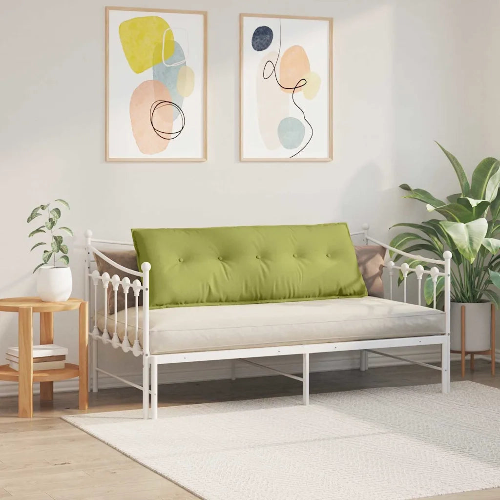 Cuscino per Schiena | Cuscino dorsale Verde chiaro 140 x 19 x 50 cm Tessuto