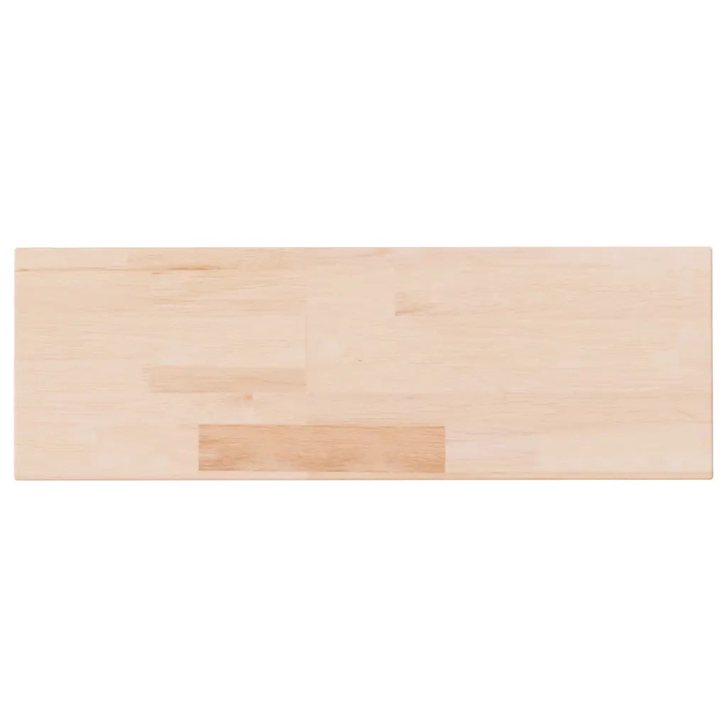 Ripiano60x20x4 cm Legno Massello di Rovere Non Trattato 342949