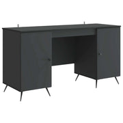 Scrivania Nero 142,5 x 50 x 75 cm Legno ingegnerizzato