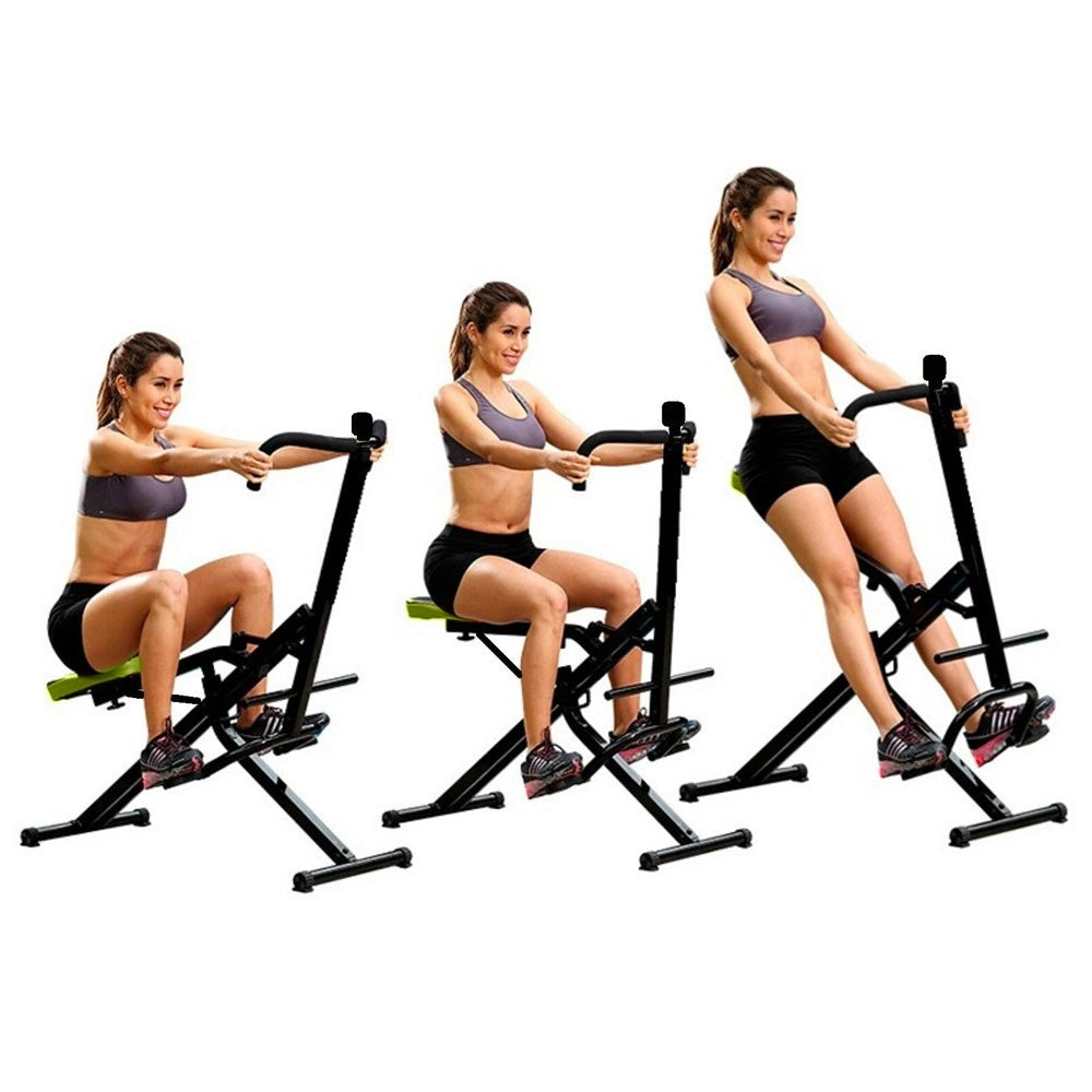 Attrezzo Total Fitness Allenamento Palestra Cardio Addominali Crunch con Display