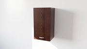 Pensile Cucina in Legno Nobilitato Wengè Mobile Alto con 1 Anta, Pensile Componibile Moderno Made in Italy (H60XL60XP32cm)