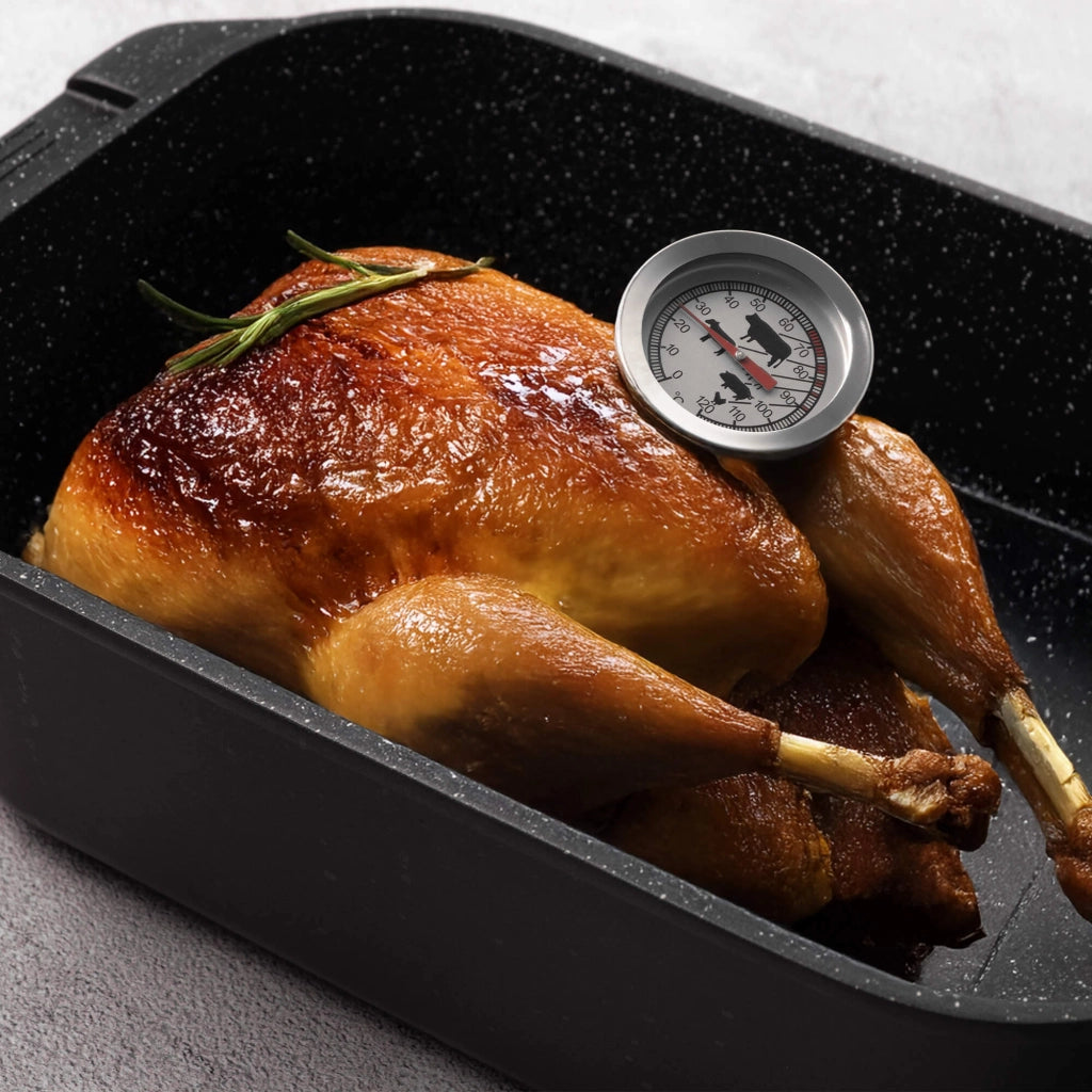 Termometro da cucina KADAX per carne, forno, affumicatore, griglia, arrostimento, sonda in acciaio inox