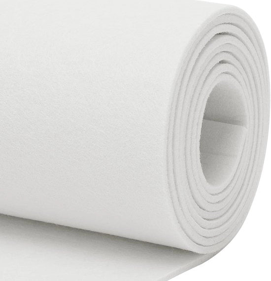 Viltmat per Knutselen 30 cm x 300 cm - 3 mm Diccia Viltstof - Stoffa per Patchwork e Naia - Vilt per Knutselen Stiffo