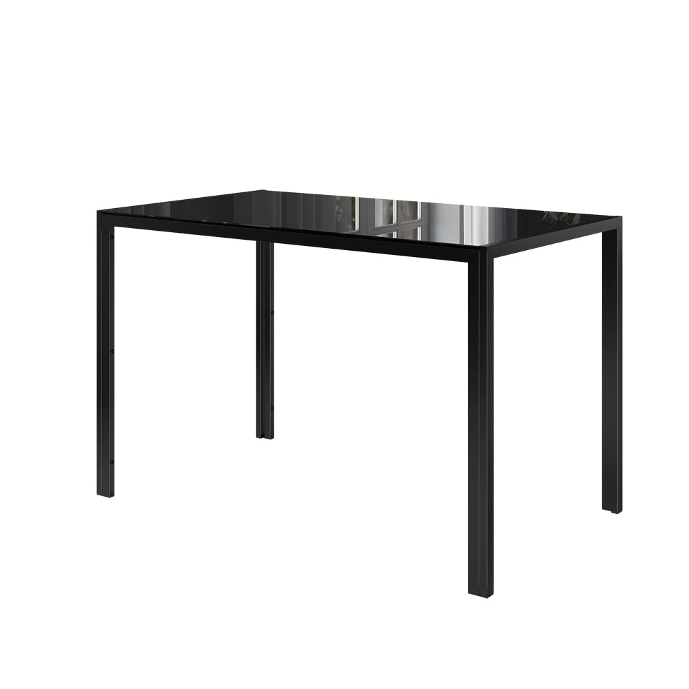 Vicco Tavolo da pranzo Nero 75 x 120 cm