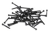 Set di 50 pezzi di viti a dado M3 in acciaio di carbonio di alta qualità, a 12.9, per riparazioni e lavori casalinghi, 4-50mm con alta resistenza