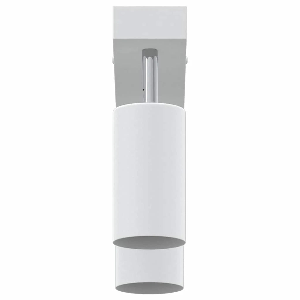 Faretto da soffitto moderno orientabile 26 x 5,5 x 16,5 cm in metallo bianco 02_0058303