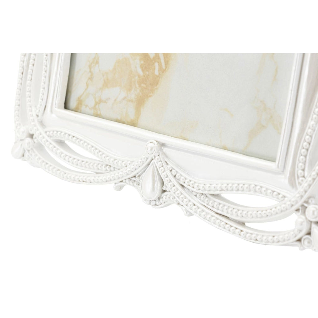Cornice portafoto Ribbon argento con profilo a nastro 15x20 cm