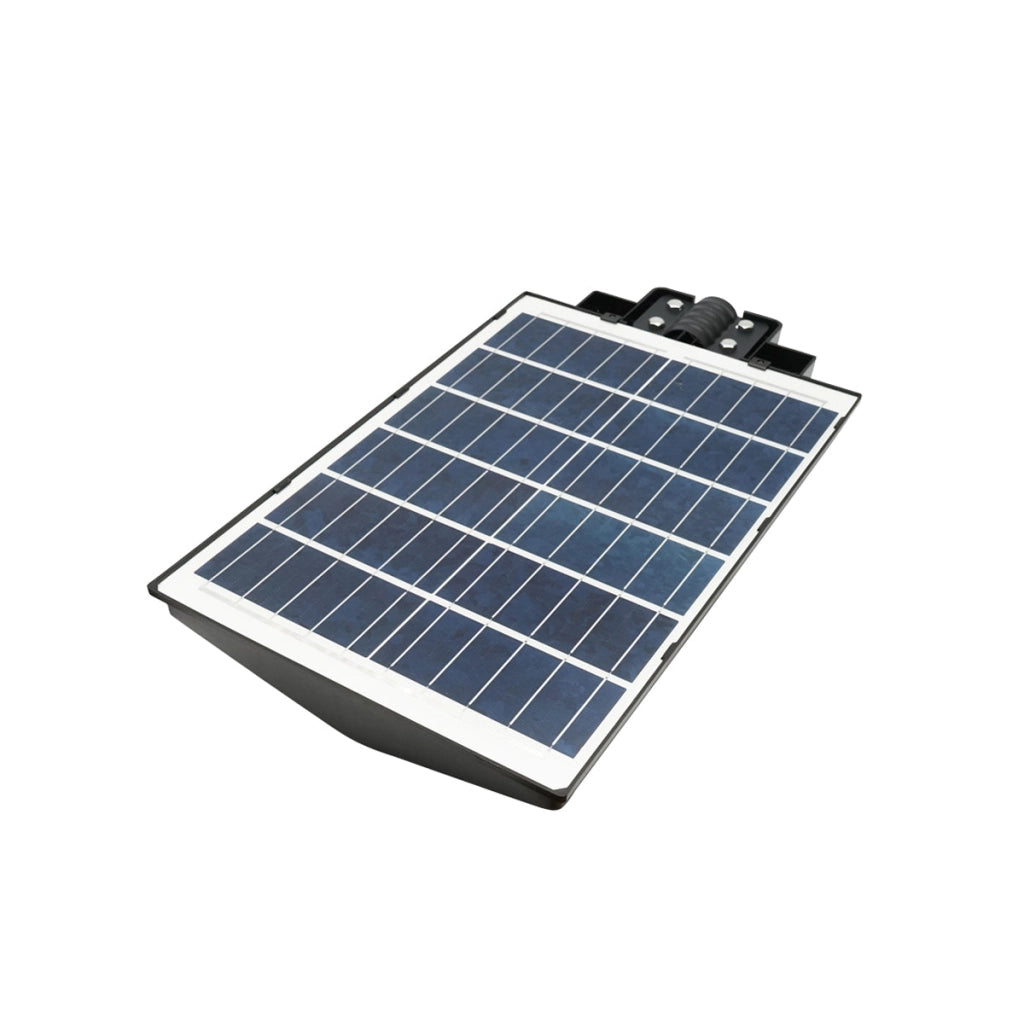 Lampada solare LED 300W illuminazione stradale 6500K con pannello solare, telecomando, sensore di movimento e montaggio su palo