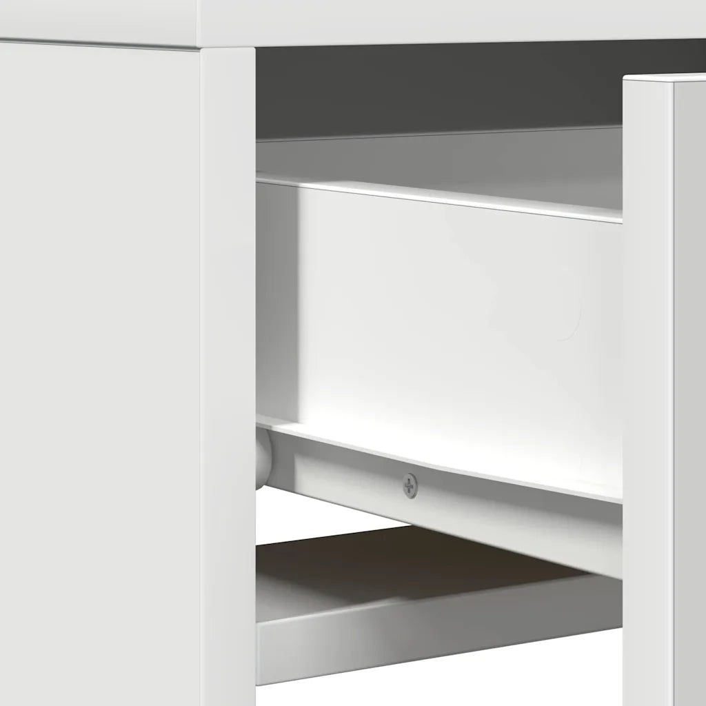 Toeletta | Tavolo da Trucco Bianco 50 x 41 x 140 cm Legno multistrato