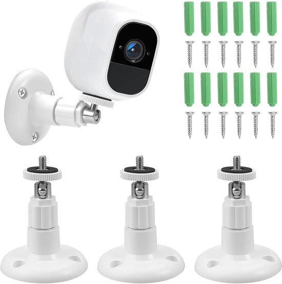 Supporto da Parete per Sistema di Sicurezza Esterno con Visione 360° e Regolazione Adeguaabile